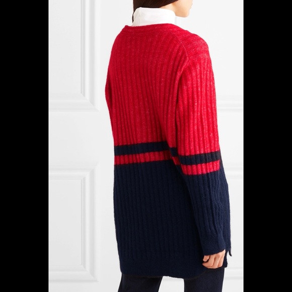 By Malene Birger two-toned ribbed-knit cardigan - Picture 5 of 11
